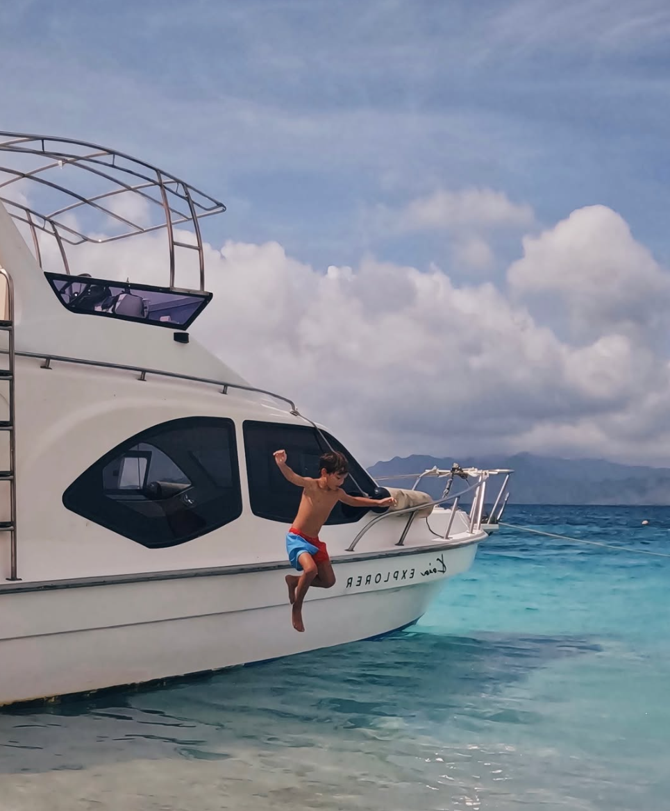 Komodo National Park luxury speedboat price Padar Island view