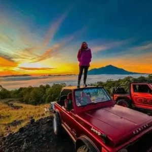 Kintamani Jeep Adventure and Mount Batur Hiking Tour