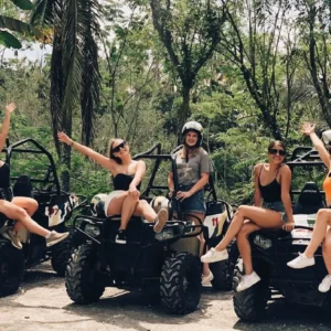 Experience the adrenaline rush of Jungle Buggies by Mason Adventures.