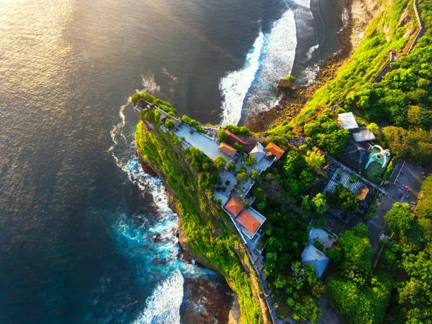 uluwatu-temple-aerial-view-at-sunset