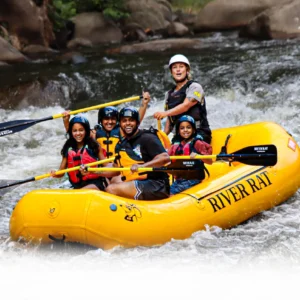 White Water Rafting & Tubing at Telaga Waja River with AdeevaTours