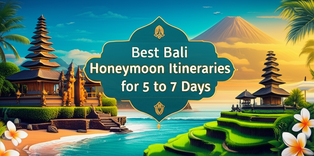 Best Bali Honeymoon Itineraries for 5 to 7 Days