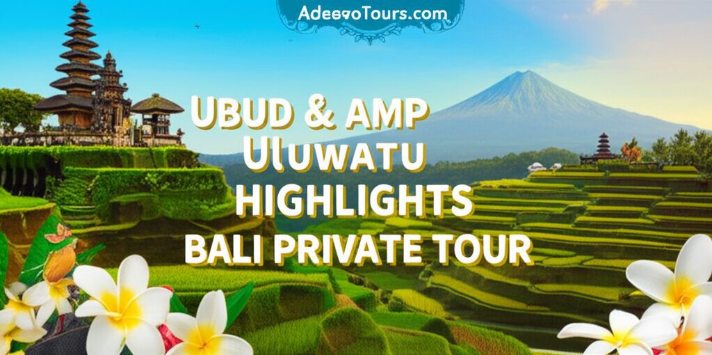 Ubud amp Uluwatu Highlights on a Bali Private Tour
