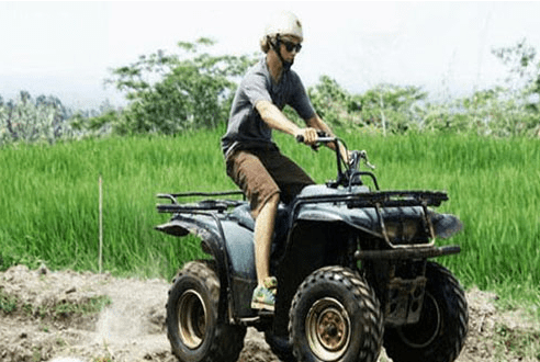 Bakas ATV ride package price Melangit River crossing