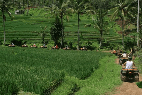 Bakas ATV ride package price Melangit River crossing