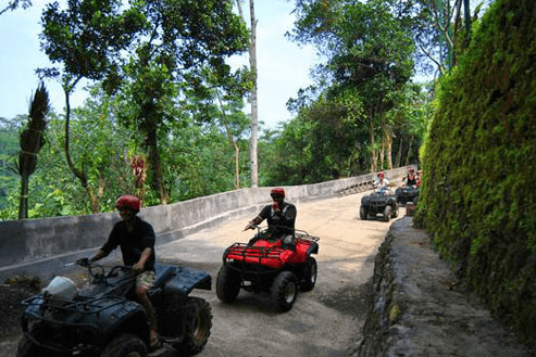 Bakas ATV ride package price Melangit River crossing