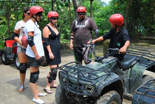 Bakas ATV ride package price Melangit River crossing