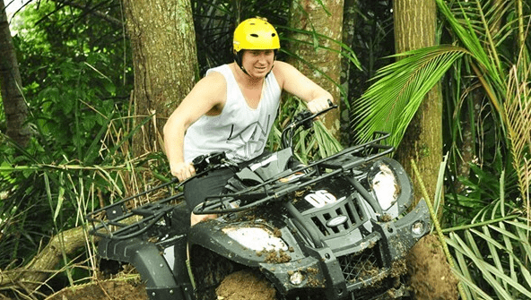 Bongkasa ATV ride package price longest muddy track