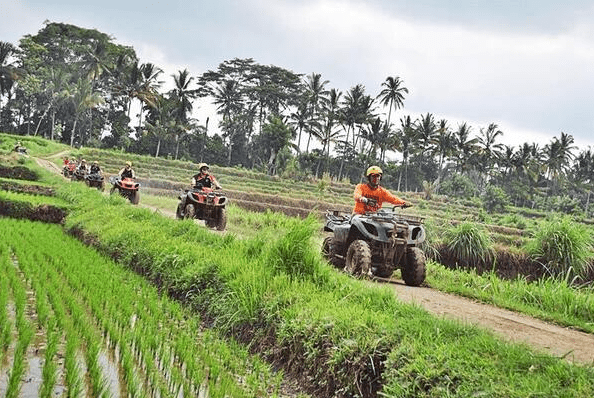 Bongkasa ATV ride package price longest muddy track