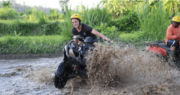Bongkasa ATV ride package price longest muddy track