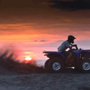 Canggu ATV ride on beach price black sand beach