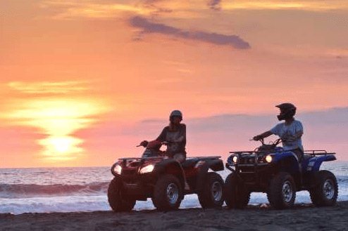 Canggu ATV ride on beach price black sand beach