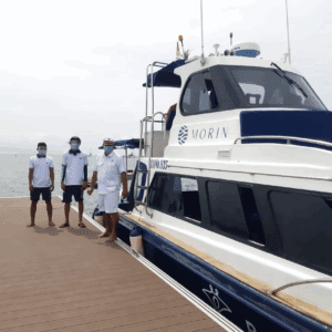 Morin Speed Boat charter price Pari Manta private transfer