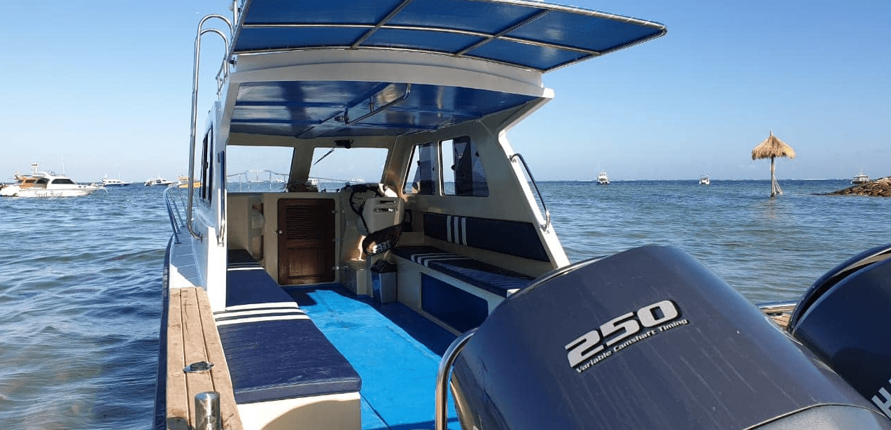 Sweet Heart Speed Boat charter price private transfer to Penida