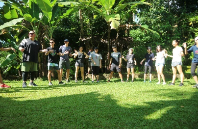 Ayung River rafting team building package corporate outbound Bali