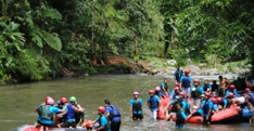 Ayung River rafting team building package corporate outbound Bali