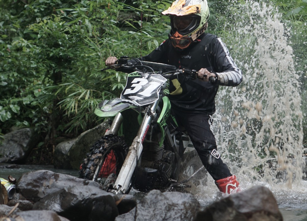Bali rainforest full day enduro tour Batukaru track