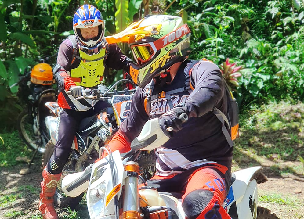 Bali rainforest full day enduro tour Batukaru track