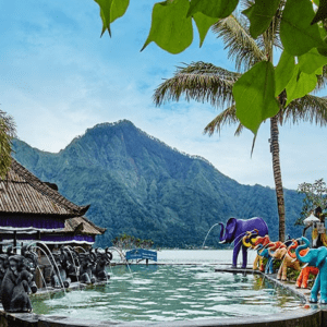 Batur cycling and hot spring package price Toya Devasya