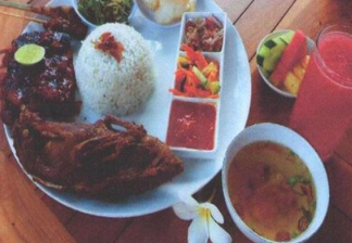 Bebek Uma Dawa Ubud menu price 2025 crispy duck set