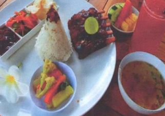 Bebek Uma Dawa Ubud menu price 2025 crispy duck set