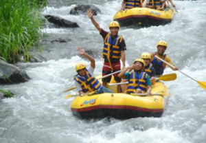 Book Alam Amazing Rafting Telaga Waja 2026 1 Book Alam Amazing Rafting Telaga Waja 2026 - Jumping at Bajing Dam
