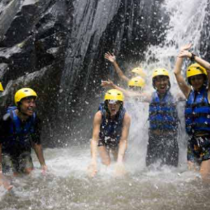 Book Alam Tirta Rafting Ayung River 2026 - Scenic Waterfall View