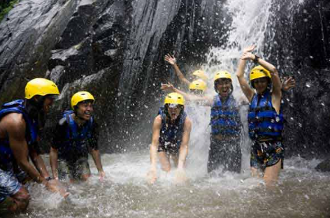 Book Alam Tirta Rafting Ayung River 2026 - Scenic Waterfall View