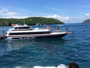 Book Angel Billabong Fast Cruise Sanur to Nusa Penida - Wide Cabin Vessel