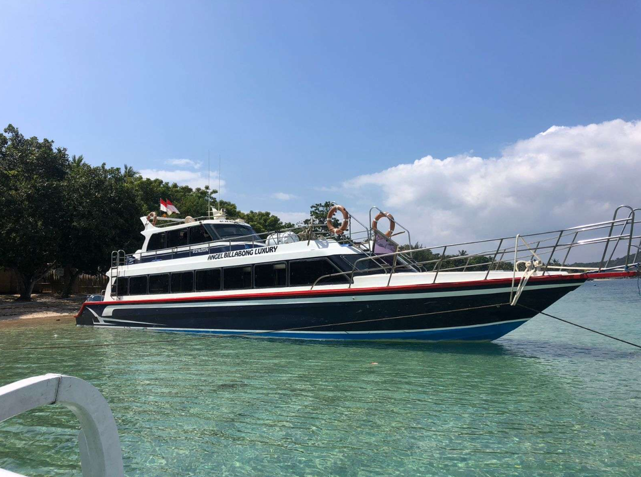 Book Angel Billabong Fast Cruise Sanur to Nusa Penida - Wide Cabin Vessel