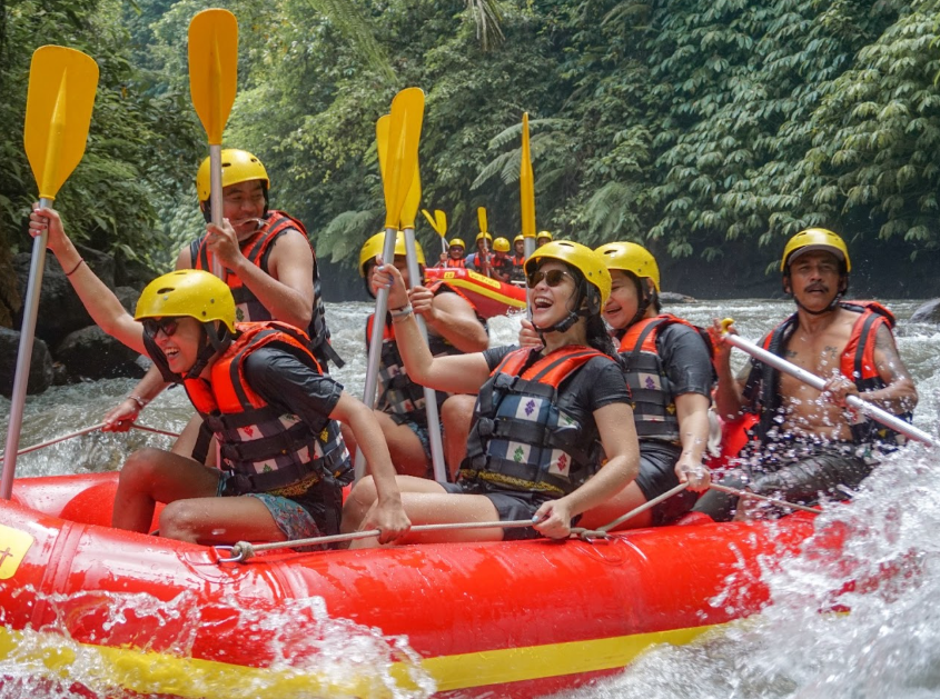 Book Ayung River Rafting Ubud 2026 with Lunch Sari Rafting