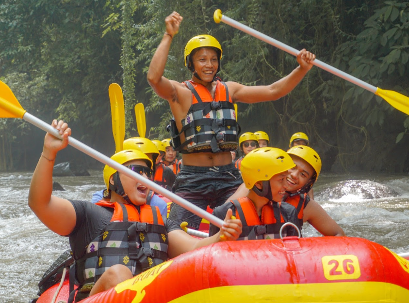 Book Ayung River Rafting Ubud 2026 with Lunch Sari Rafting