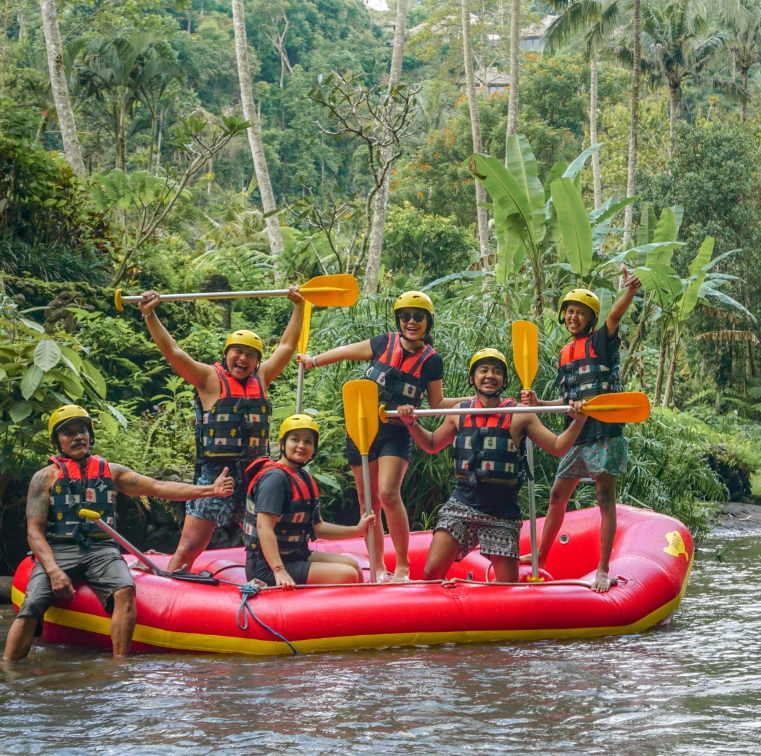 Book Ayung River Rafting Ubud 2026 with Lunch Sari Rafting