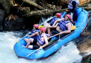 Book Bakas Levi Rafting Melangit River 2026 - Scenic Waterfall View