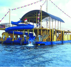 Book Bali Bounty Cruise Nusa Lembongan online 44m water slide