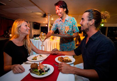 Book Bali Hai Sunset Dinner Cruise tickets international buffet view
