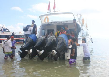 Book Bali Taman Sari Fast Boat Sanur to Lembongan - 800 HP Vessel
