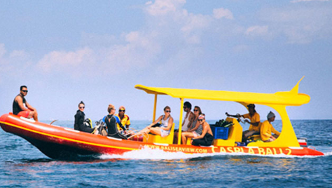 Book Caspla Bali Fast Boat Sanur to Nusa Penida - 600 HP Vessel