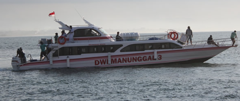 Book Dwi Manunggal Speed Boat Sanur to Nusa Penida - 1500 HP Vessel