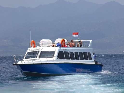 Book Gili Getaway Fast Boat Serangan to Gili T - 750HP Narooma Luxury Vessel