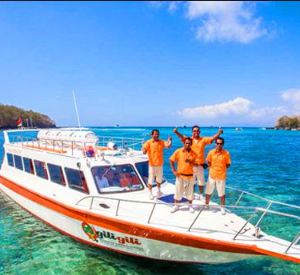 Book Gili Gili Fast Boat Padangbai to Gili Trawangan - 900HP Suzuki Vessel