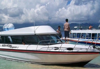 Book Kuda Hitam Express Tickets Amed to Gili - 600HP Fast Boat