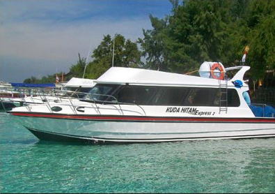 Book Kuda Hitam Express Tickets Amed to Gili - 600HP Fast Boat