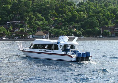 Book Kuda Hitam Express Tickets Amed to Gili - 600HP Fast Boat