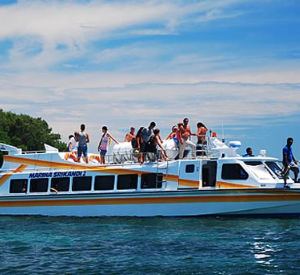Book Marina Srikandi Fast Boat Bali to Gili - 45 Knot Vessel