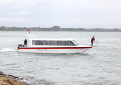 Book Marlin Fast Cruise Sanur to Mushroom Bay - 20 Minute Crossing