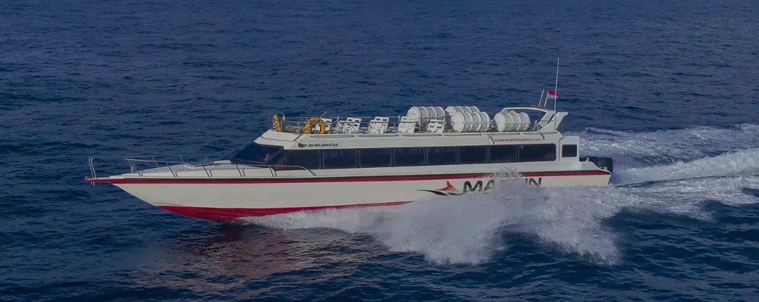 Book Marlin Fast Cruise Sanur to Nusa Penida - 750 HP Vessel