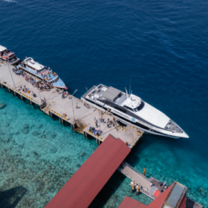 Book Orion Prince Fast Ferry Serangan to Gili - Luxury Cabin Interior