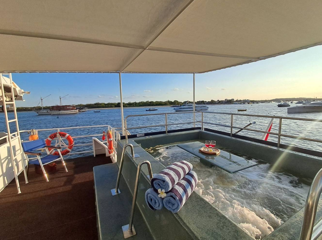Book Private Cruise by Bali Fun Ship online party vessel with jacuzzi