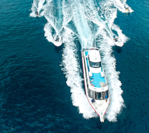 Book The Angkal Fast Cruise Kusamba to Sampalan - 1,250 HP Fast Boat